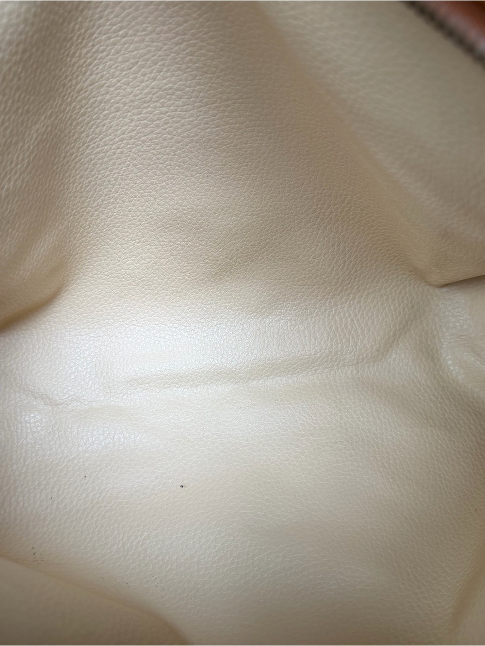 MCM Orange Visetos Logo Zip Pouch - Picture 7 of 8